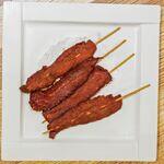 Barbecued Beef Sticks